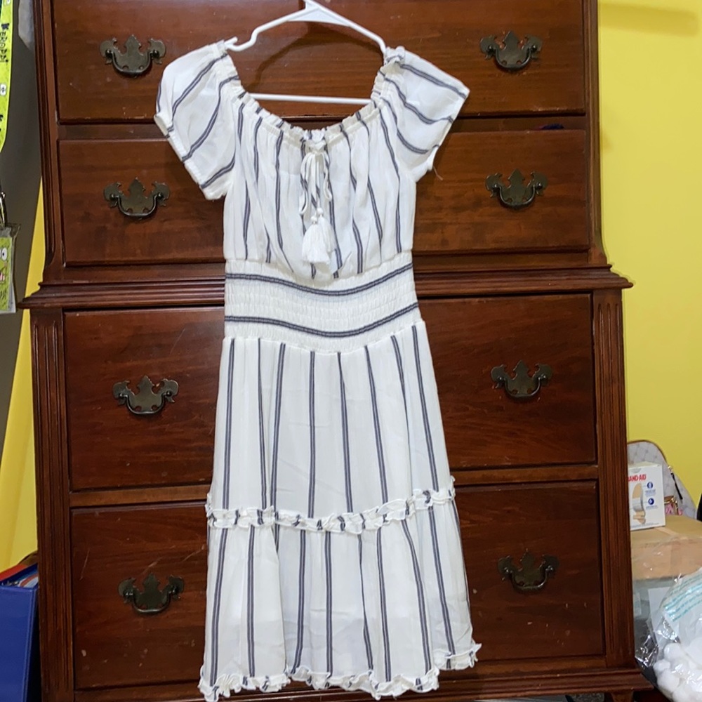 american eagle striped dress